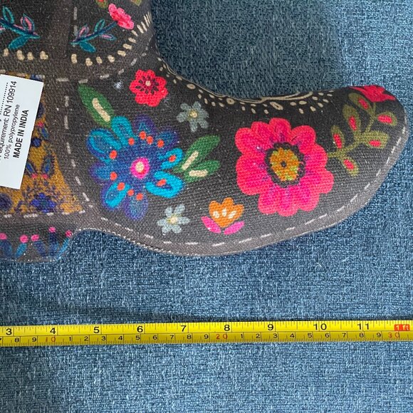 Boho Boot-Shaped Pillow-NEW - Picture 10 of 14